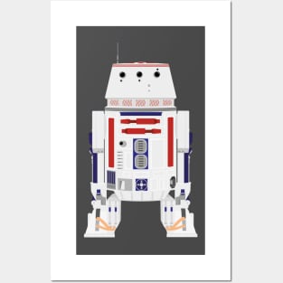 R5-D4 minimalistic Posters and Art